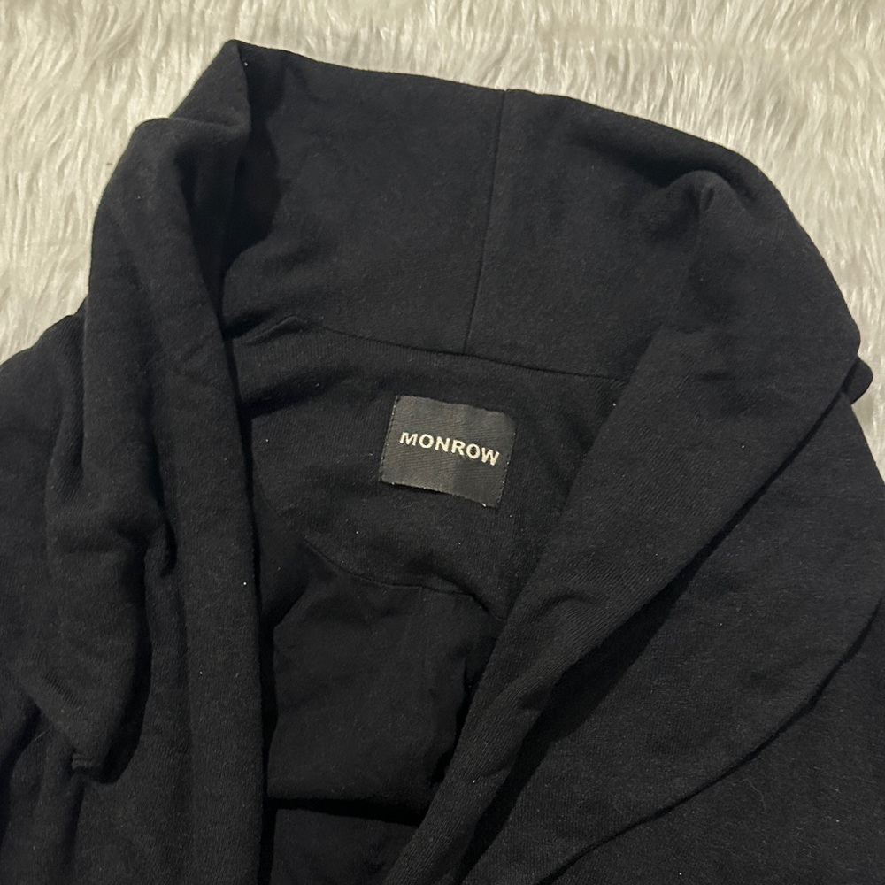 Anthropologie Classic Black Open Cardigan - Picture 2 of 7